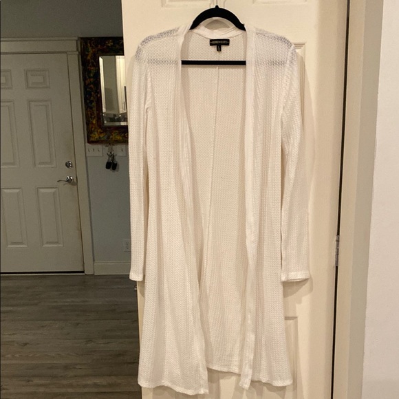 Inspired Hearts Sweaters - White Knit Cardigan